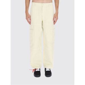 Off-White Pants Men Beige